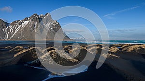 Vestrahorn Mountain in Iceland