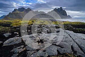 Vestrahorn mountain at Stokksnes cape