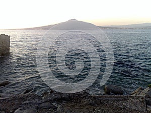 The Vesuvio seen from the Sorrento Peninsula-1