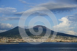 Vesuvio volcano. Naples. Italy