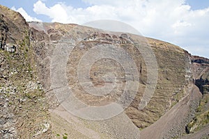 Vesuvius crater