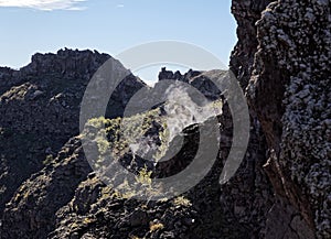 Vesuvius fumaroles