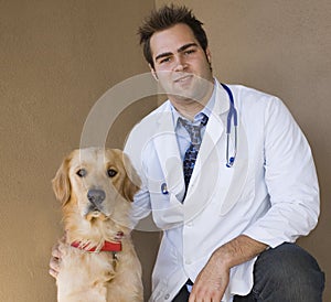 Vet and retriever 3