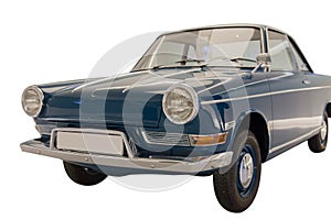 Veteran car isolated