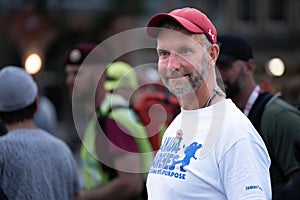 Veteran James Topp Smiling In Ottawa, Canada