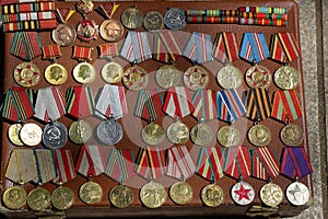 Veteran medals from Georgia