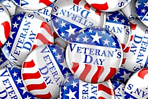 Veteran`s day button background