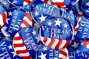 Veteran`s day button background