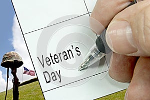 Veterans Day, Calendar Notation