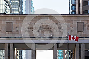 Veterans Memorial Buildings in Ottawa, Canada