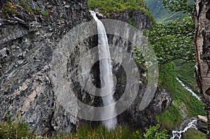 Vettisfossen, Norway, Jotunheimen National Park.