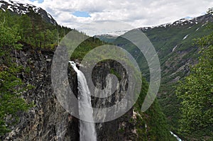 Vettisfossen, Norway, Jotunheimen National Park.