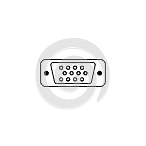 VGA cable icon