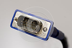 VGA Connector on White