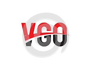 VGO Letter Initial Logo Design Vector Illustration