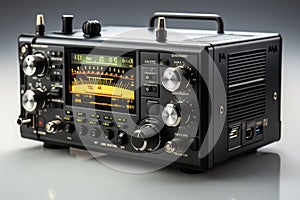 Vhf Radio on white background