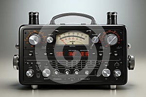 Vhf Radio on white background