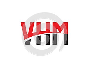 VHM Letter Initial Logo Design Vector Illustration