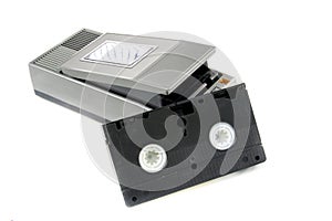VHS Rewinder and vhs video tape