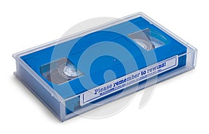 VHS Tape in Clear Box photo