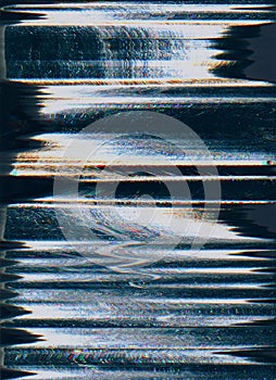 vhs tape glitch analog noise texture artifacts