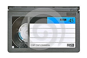 VHS video cassette