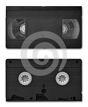 VHS video cassette photo