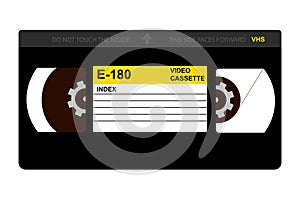VHS Video Recorder Tape, Video Cassette vector