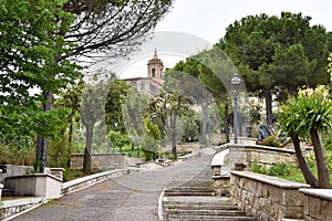 Via Bartolino and Sanctuary Madonna of the Splendor