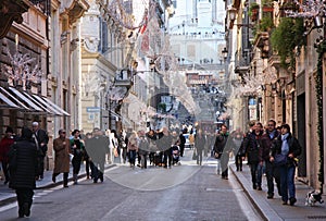 Via Condotti in Rome