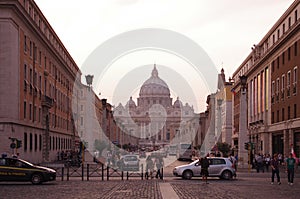 Via della Conciliazione and Saint Peter Cathedral