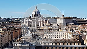 Via della Conciliazione, St. Peter`s Basilica, Saint Peter`s Square, Saint Peter`s Basilica, landmark, historic site, city, human photo