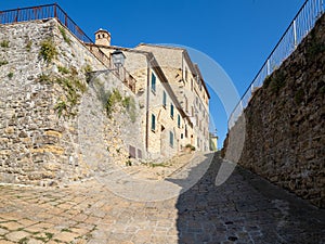 Via della Pietraia street, Volterra, Italy