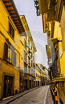 Via di Mezzo in Firenze, Italy photo