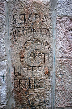 Via Dolorosa, 6th Stations of the Cross, Jerusalem