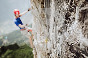 Via Ferrata Climbing In Austria