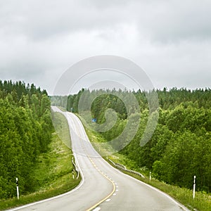 Via Karelia road in Finland