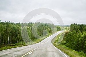 Via Karelia road in Finland