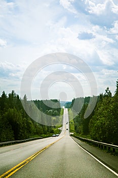 Via Karelia road in Finland