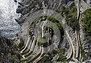 Via Krupp Capri Island