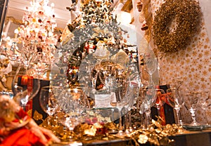 Via Monte Napoleone christmas decorations photo