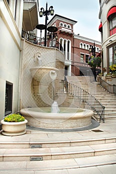 Via Rodeo Steps in Beverly Hills