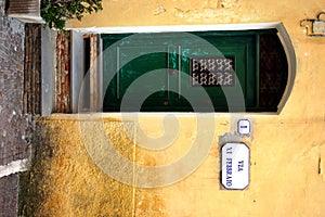 Via XI Febbraio - Italian typical door