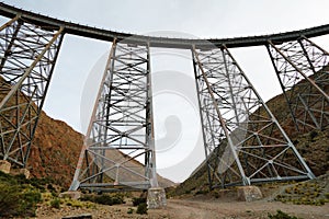 Viaduct La Polvorilla, Argentina photo