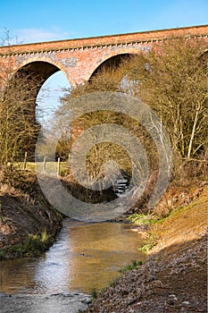 Viaduct over a brook