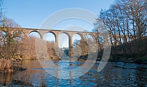 Viaduct over river