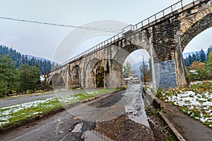 Viaduct was built during the Austro-Hungarian empire