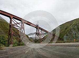 Viaducto del Toro Del Toro Viaduct Tren de las Nubes Railway - Quebrada del Toro, Salta, Argentina photo