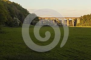 Viaducts crossing the Ceiriog Valley