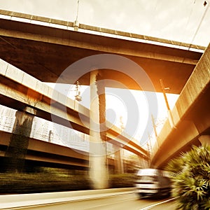 Viaducts and small trucks